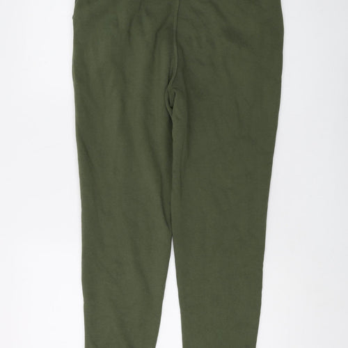 Champion Men's Green Jogger Trousers, Size S, Cotton Blend