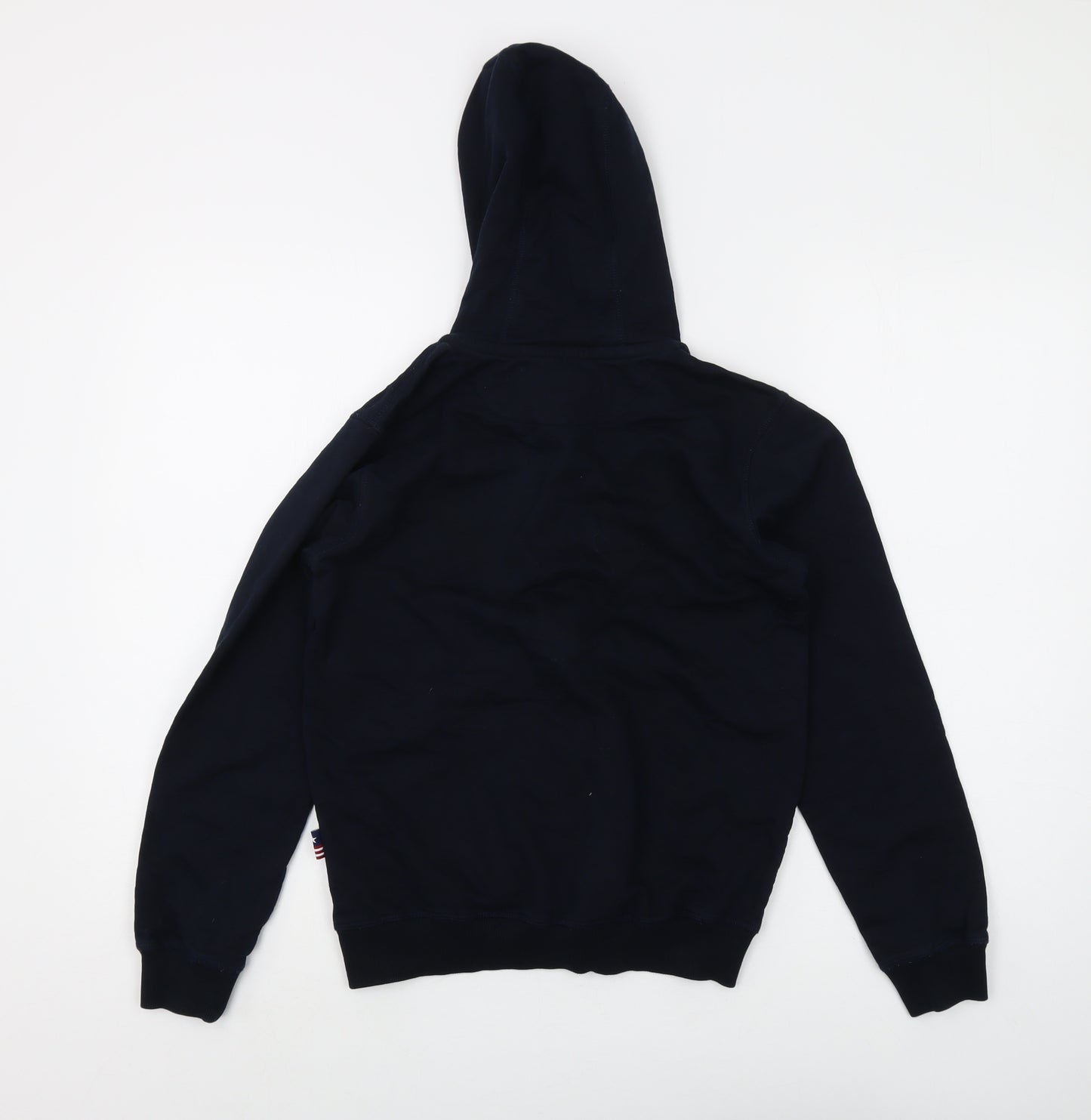 U.S. Polo Assn. Boys Black L Hoodie with Full Zip