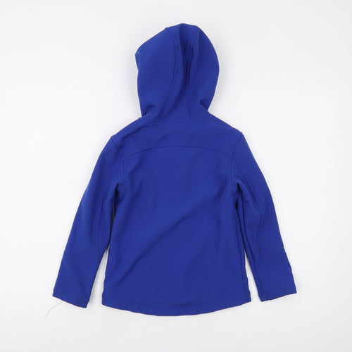Mountain Warehouse Boys Blue Soft Shell Jacket 5-6 Years