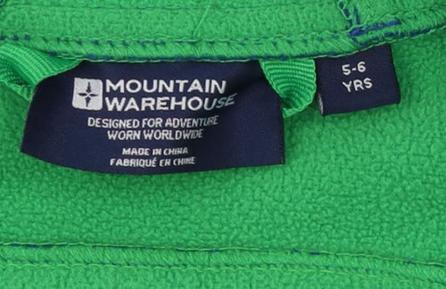 Mountain Warehouse Boys Blue Soft Shell Jacket 5-6 Years