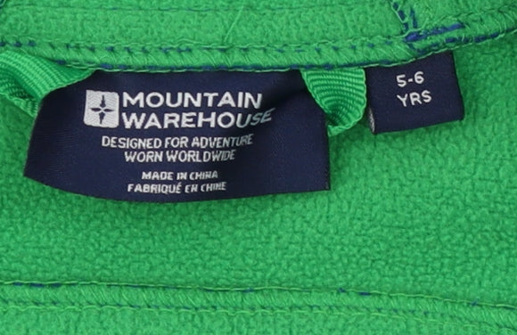 Mountain Warehouse Boys Blue Soft Shell Jacket 5-6 Years
