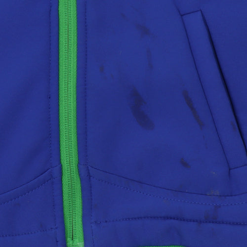 Mountain Warehouse Boys Blue Soft Shell Jacket 5-6 Years