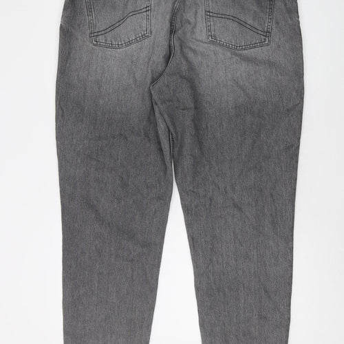 Fat Face Women's Grey Mom Jeans Size 16