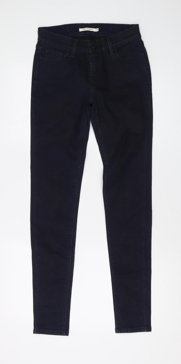 Levi's Women's Black Super Skinny Jeans Size 4 Slim