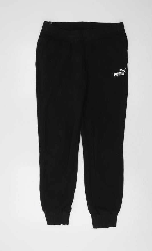 Puma Women's Black Jogger Trousers L