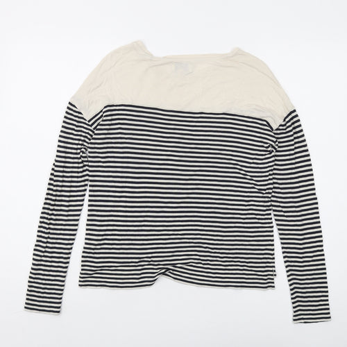 Jack Wills Women's Striped Long Sleeve T-Shirt, Size 8