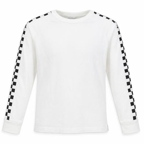 H&M Boys' White Graphic Long Sleeve T-Shirt 12-14Y