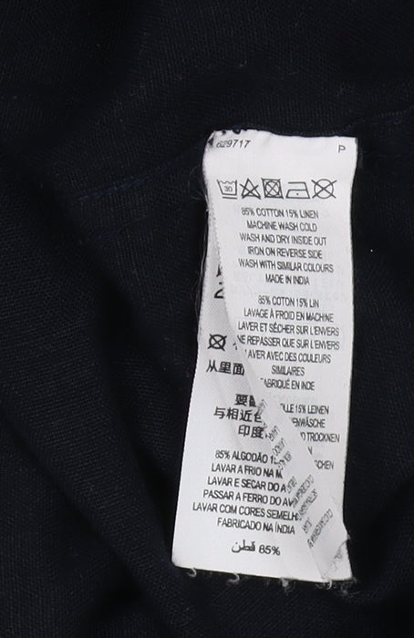 French Connection Men's Black Shirt L Casual Button-Up