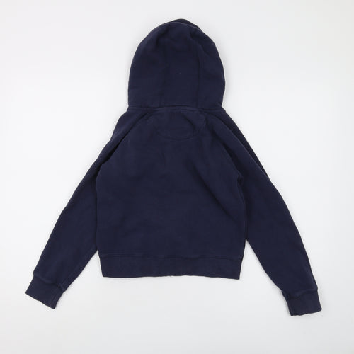 SoulCal & Co Boys Blue Full Zip Regular Fit Hoodie