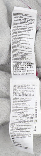Decathlon Girls Grey Fleece Full Zip Hoodie 14 Years