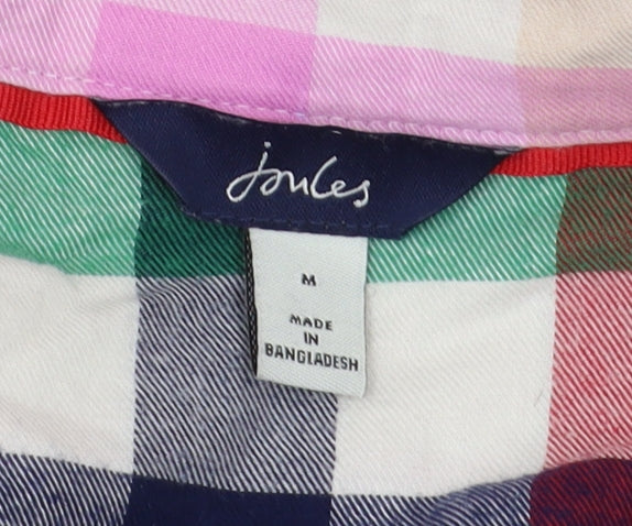 Joules Women's Multicoloured Check Button-Up Shirt M