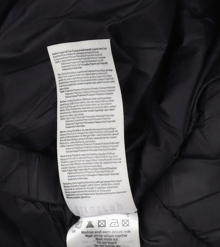 Firetrap Boys Black Puffer Jacket 6-7 Winter Hooded