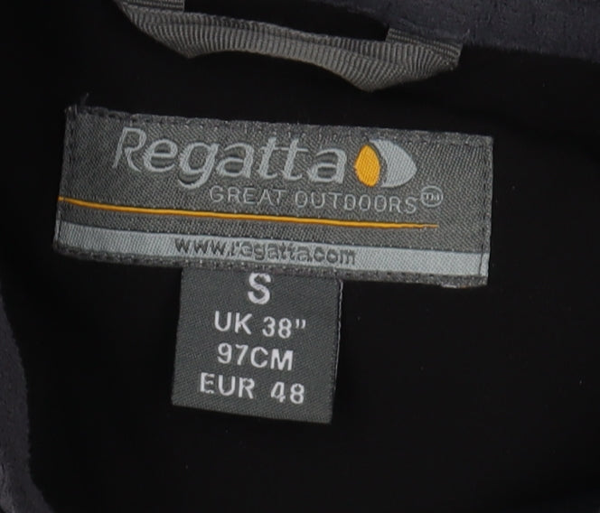 Regatta Men's Black Soft Shell Jacket, Size S