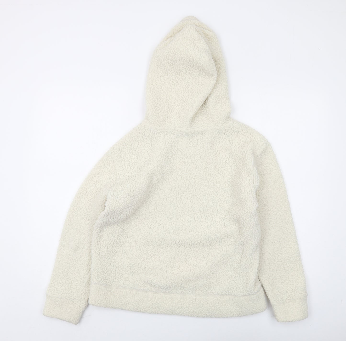 Gap Kids Girls Ivory Fleece Pullover Hoodie XL