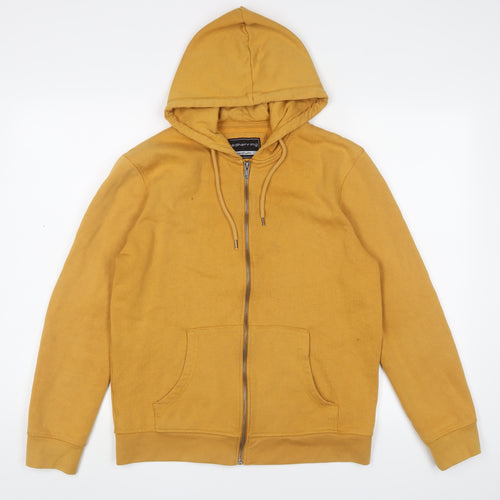 Red Herring Men's Yellow Full Zip Hoodie M