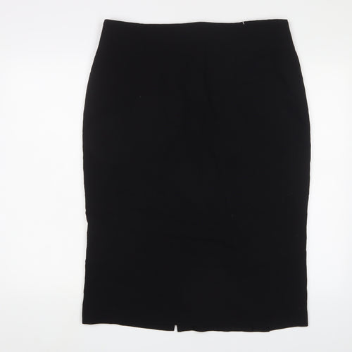 Hobbs Womens Black Midi Pencil Skirt Size 16