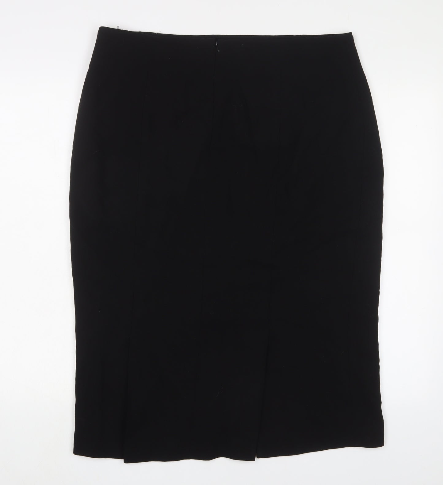 Hobbs Womens Black Midi Pencil Skirt Size 16