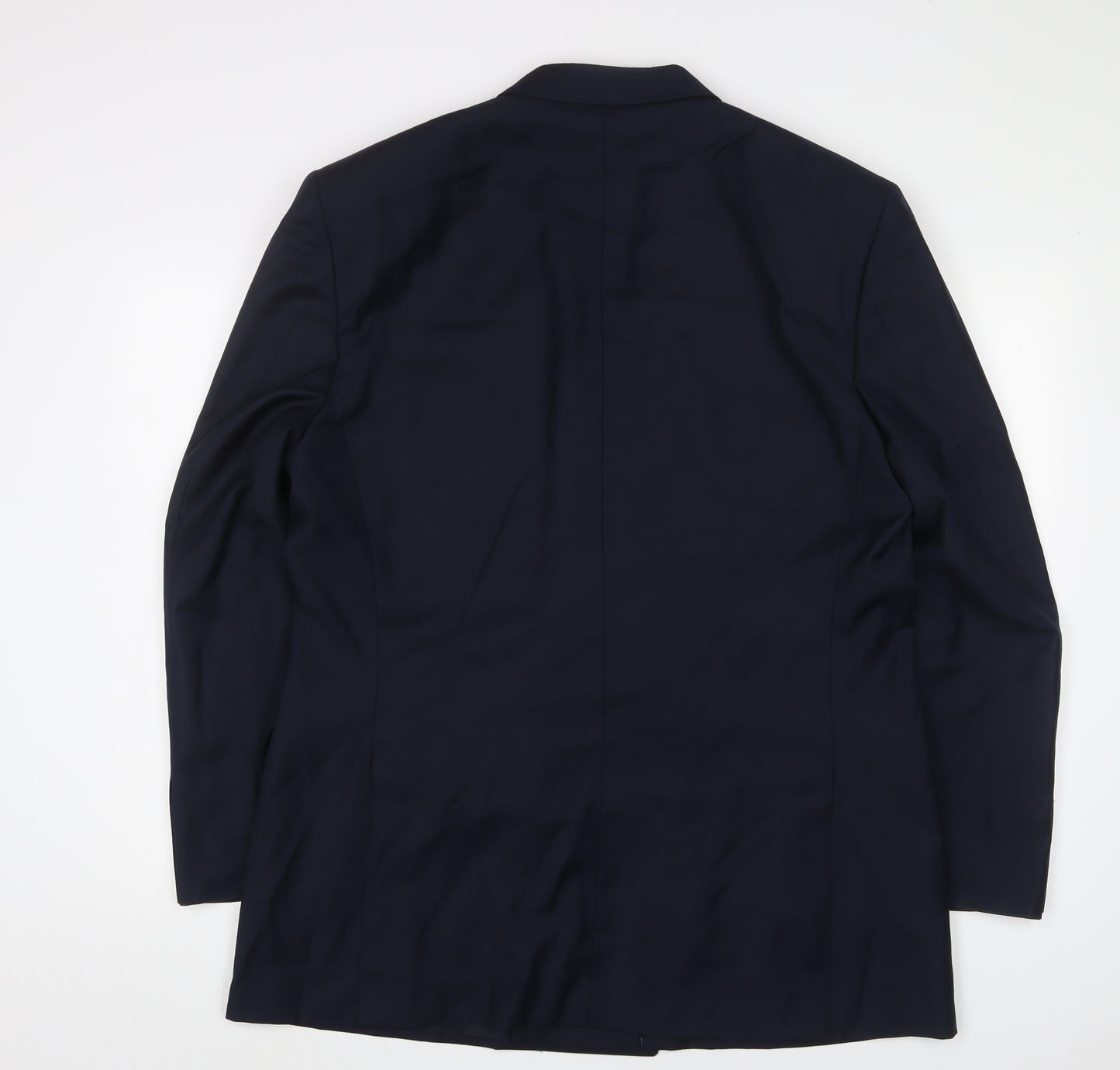 Canali Men's Blue Double-Breasted Blazer 54