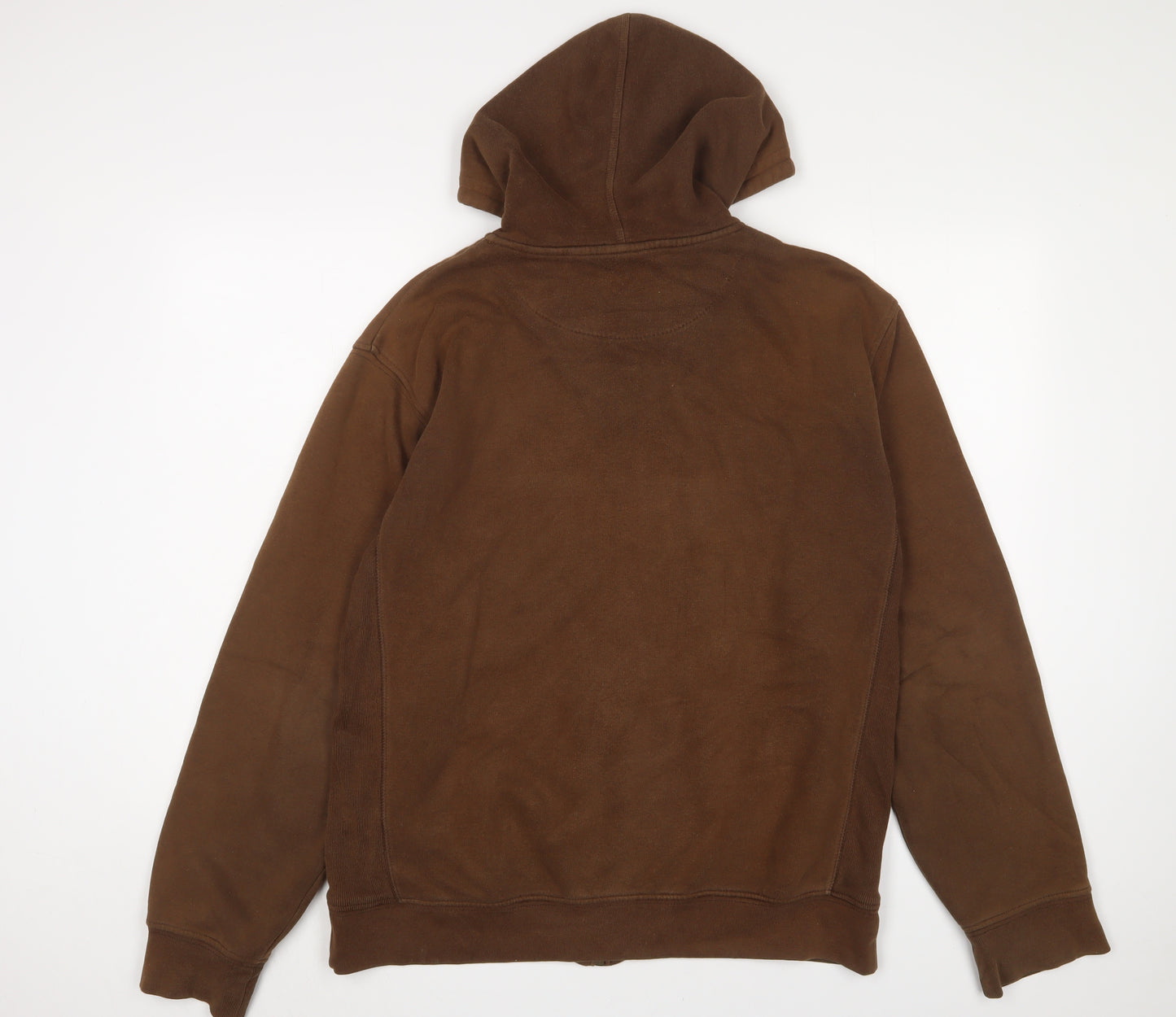 Timberland Men's Brown Full Zip Hoodie L