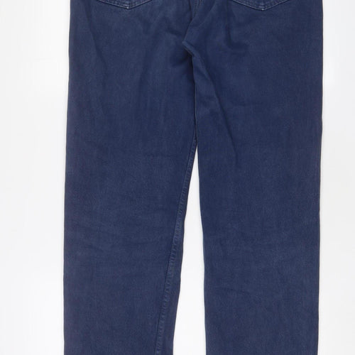 Levi's Men's Vintage Blue Straight Jeans, Size 36, Dark Wash