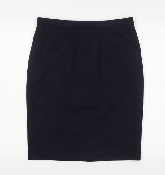 Hobbs Women's Black Pencil Skirt Size 12 Workwear