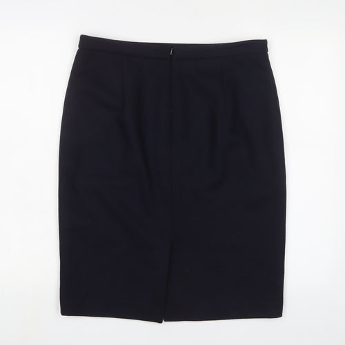 Hobbs Women's Black Pencil Skirt Size 12 Workwear