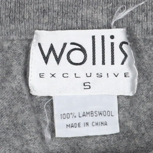 Wallis Women's Grey Knit Pencil Skirt S - Casual Elegance