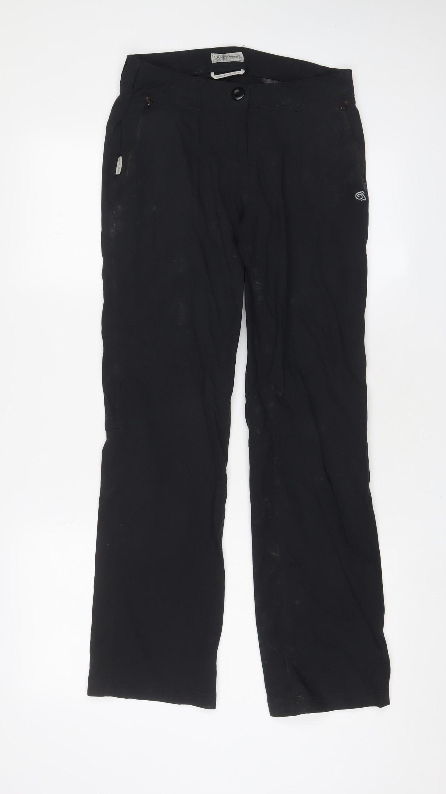 Craghoppers Women's Black Regular Fit Trousers