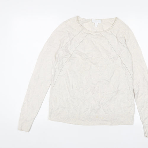 The White Company Ivory Pullover Jumper Women Size 8