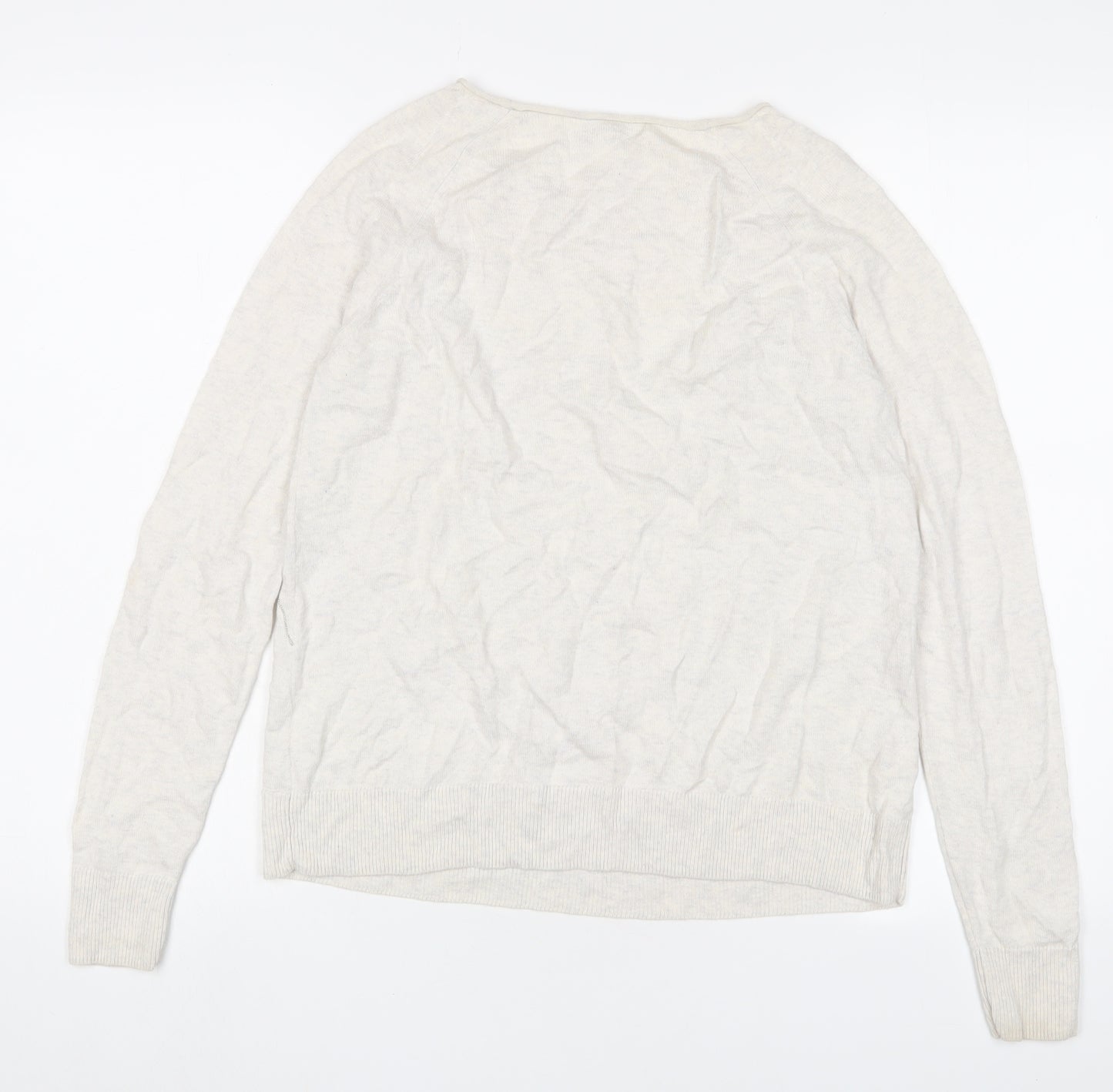 The White Company Ivory Pullover Jumper Women Size 8
