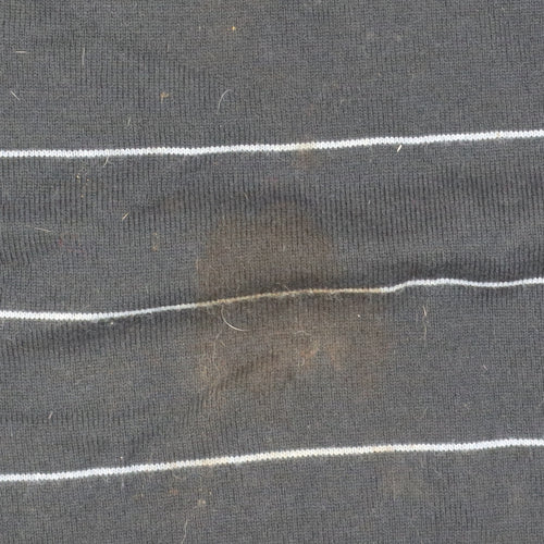 P.G. Field Men's Black Striped Pullover Jumper XL