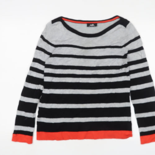 Wallis Women's Striped Pullover Jumper, Size 10