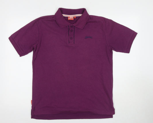 Slazenger Men's Purple Polo Shirt M - Casual Wear