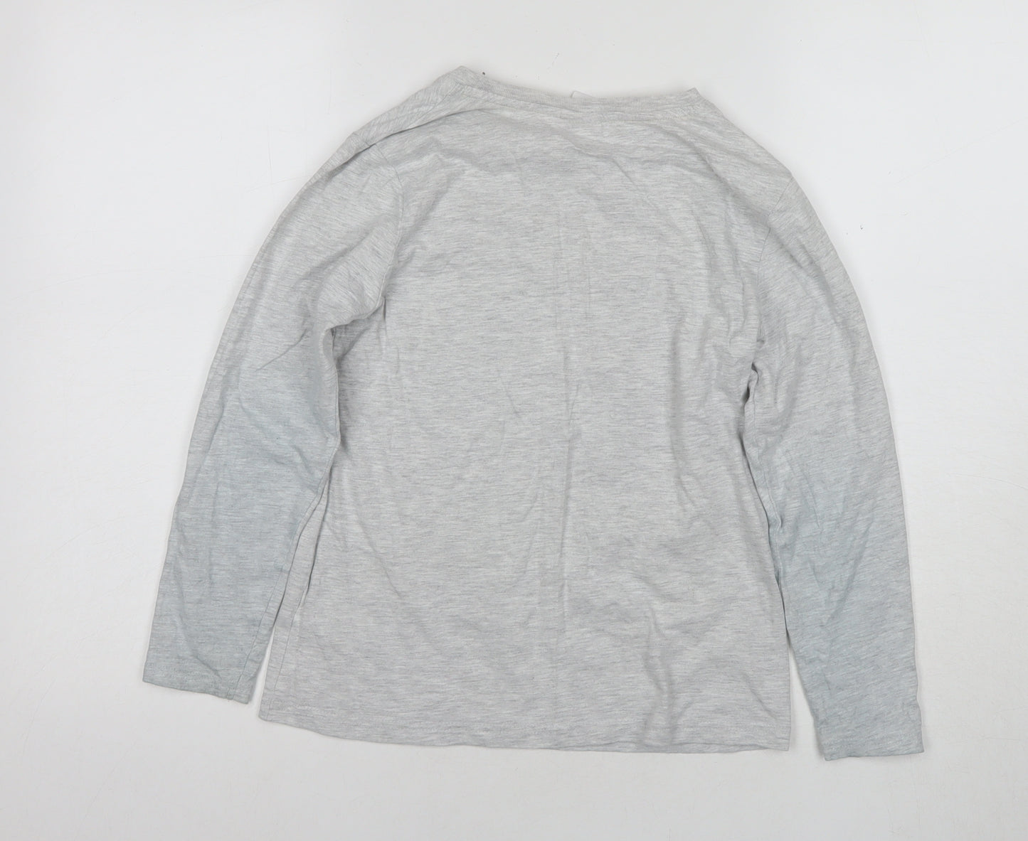 Pokemon Boys Grey Long Sleeve Pyjama Top 9-10 Years