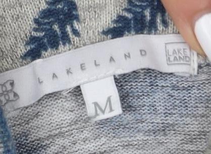 Lakeland Women's Tunic Jumper, Multicoloured, M, Cowl Neck