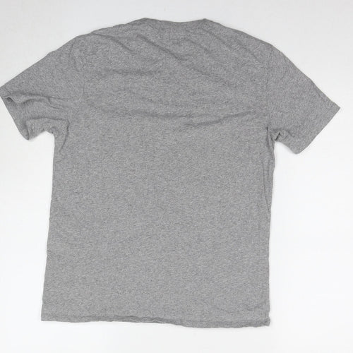 Levi's Grey Men's Crew Neck T-Shirt, Size S, Short Sleeve