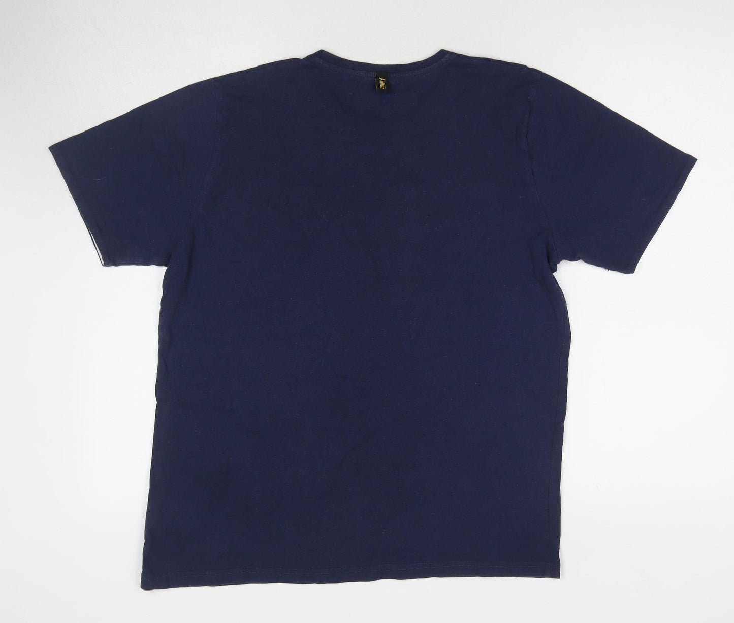 Dr. Martens Men's Blue Cotton T-Shirt, Medium