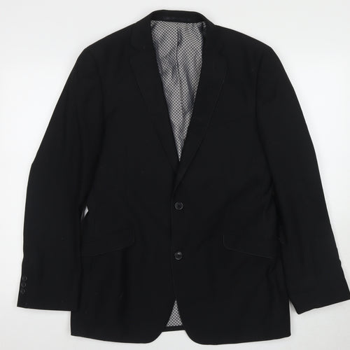 Lambretta Men's Black Blazer, Size 40R, Formal Wear