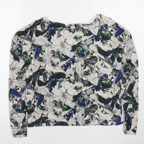 Warehouse Women's Multicoloured Floral Pullover Jumper Size 6