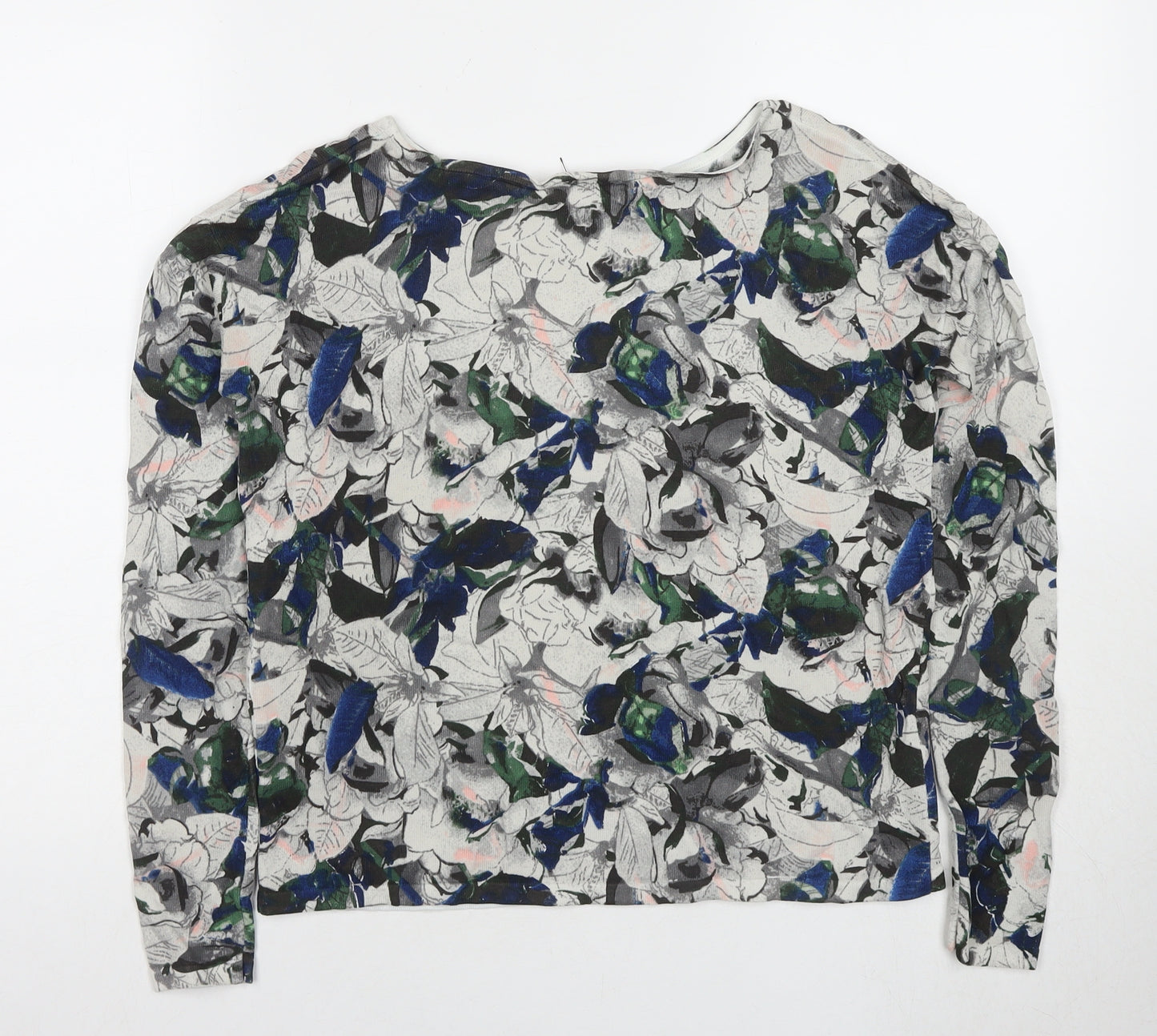 Warehouse Women's Multicoloured Floral Pullover Jumper Size 6