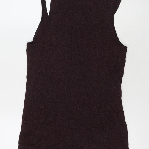Mint Velvet Women's Brown Sleeveless Tank - Size 12