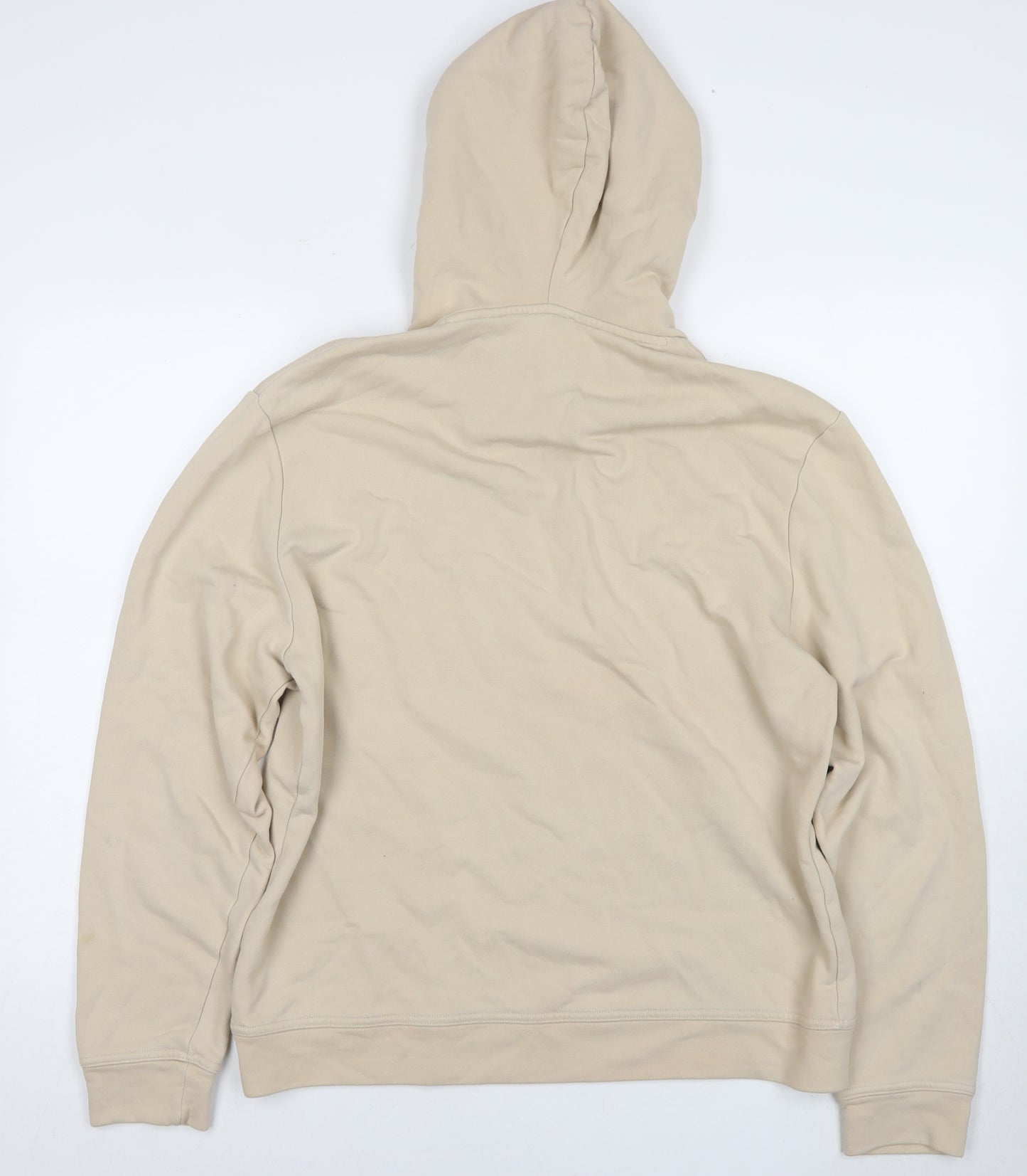 Reiss Men's Beige XL Pullover Hoodie