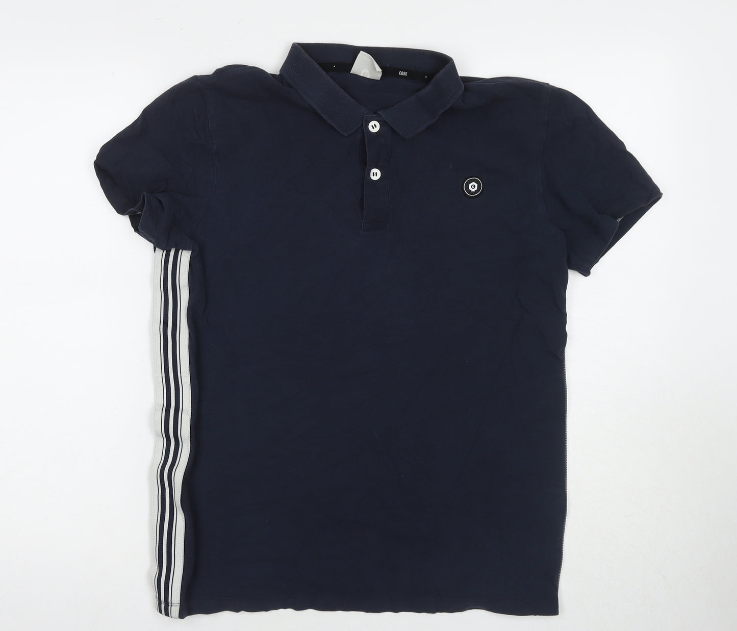 Jack & Jones Men's Blue Medium Polo Shirt