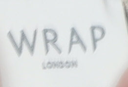 Wrap London Women's Beige Black Striped T-Shirt Size 10