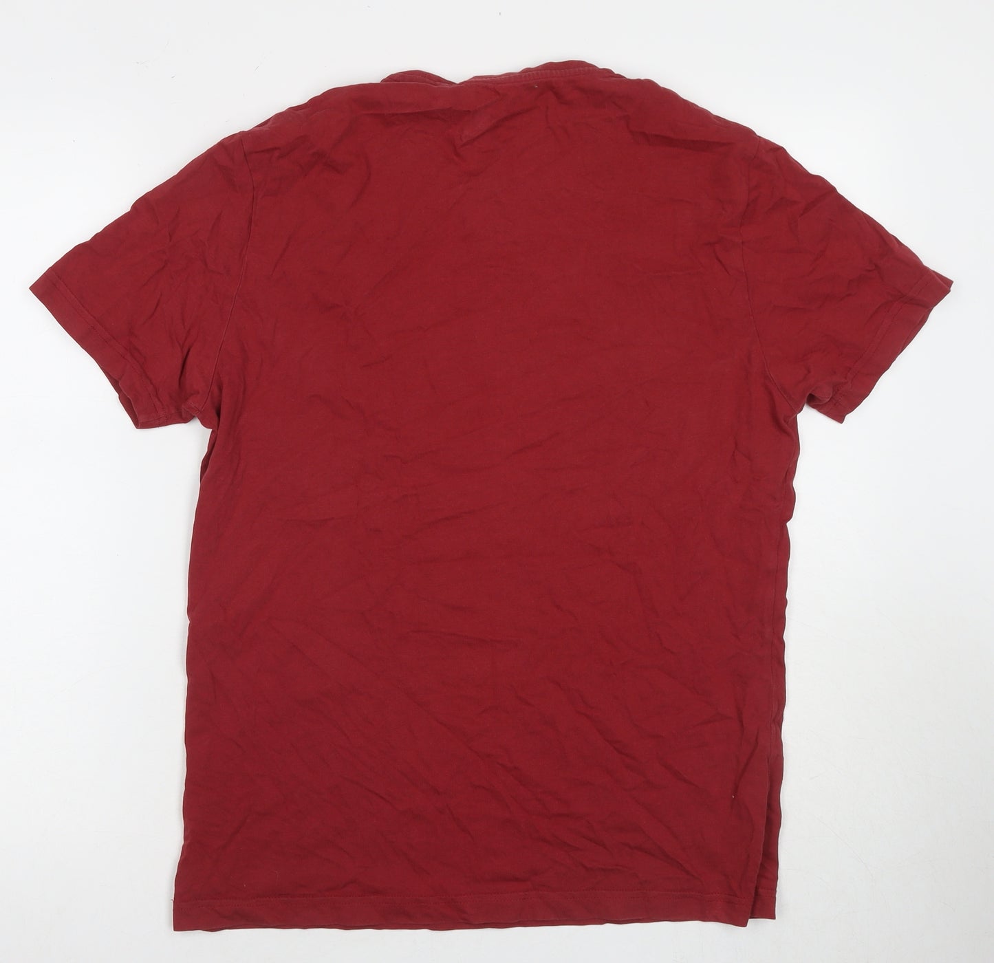 Original Penguin Men's Red Graphic T-Shirt, L, Casual Cotton Tee