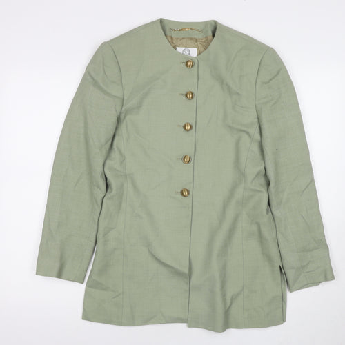 Viyella Women's Green Jacket Size 8