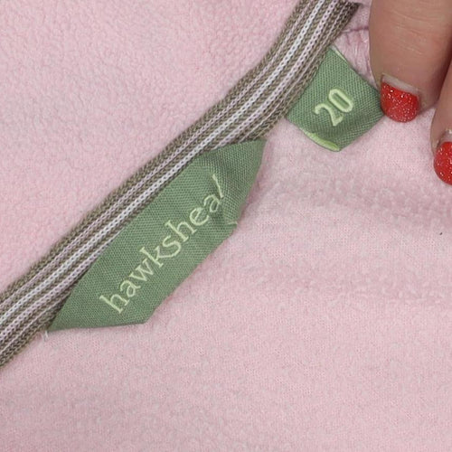 Hawkshead Women's Pink Fleece 1/4 Zip Pullover - Size 20