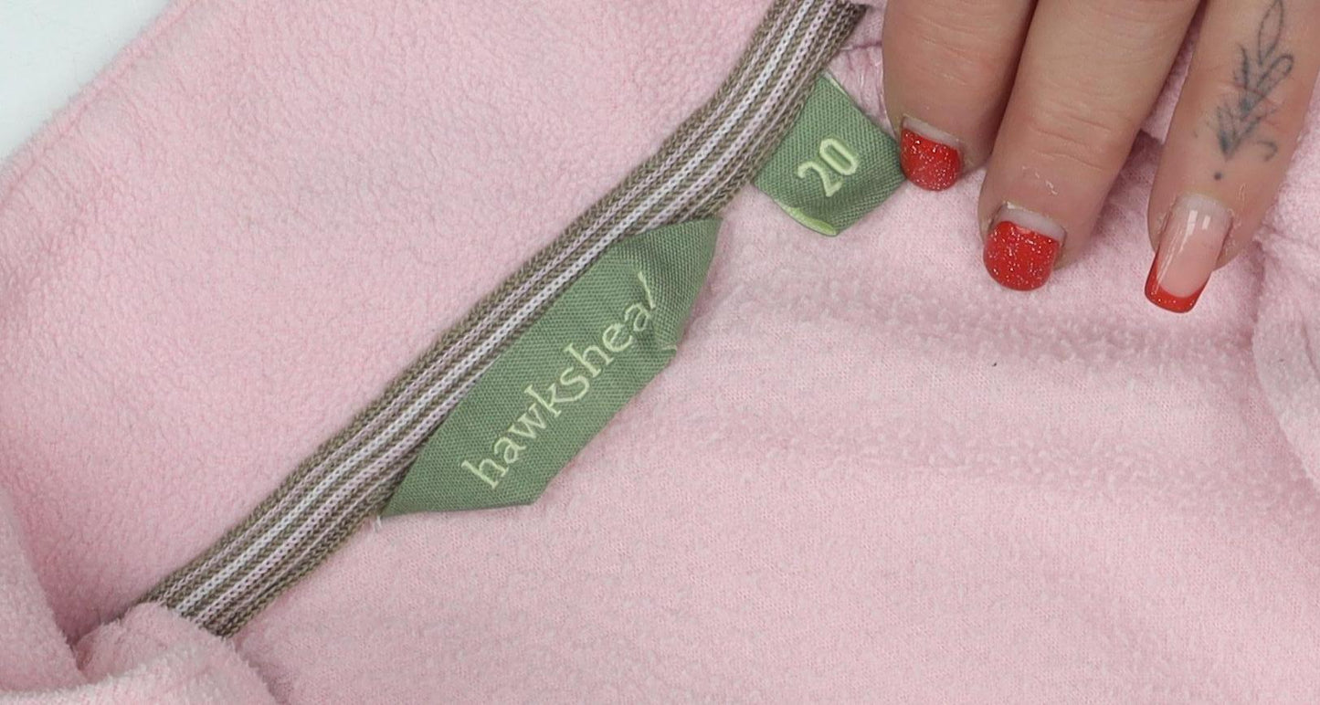 Hawkshead Women's Pink Fleece 1/4 Zip Pullover - Size 20