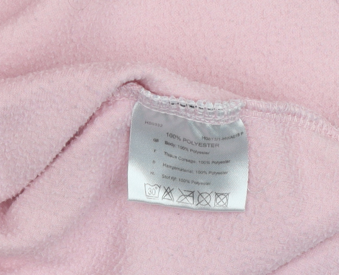 Hawkshead Women's Pink Fleece 1/4 Zip Pullover - Size 20