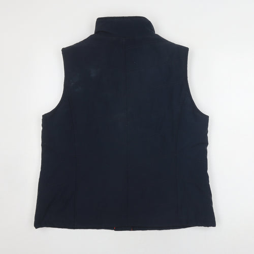 Dash Women's Blue Gilet Basic Jacket Size 16